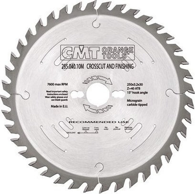 Кружен сечачки диск CMT Orange Tools 285.060.12M, 300mm, 60 заби, метален