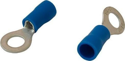 Terminal rrethor i izoluar EPM, 1.5-2.5mm², vrimë 5mm, blu, 10 copë