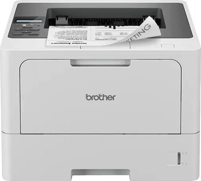 Printer lazer Brother HL-L5210DN, bardh e zi, me rrjet (LAN) edhe USB, gri