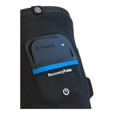 Mëngë kompresuese Therabody RecoveryPulse Calf Sleeve, madhësia M, për pulpë, e zezë