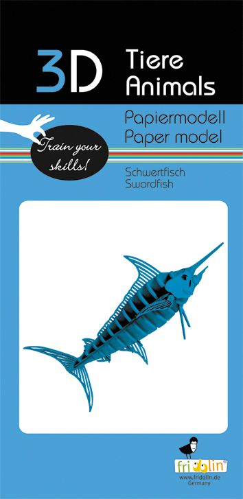 3d Paper Models Display - Fridolin