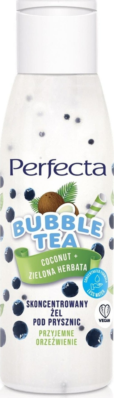 Xhel dushi Perfecta Bubble Tea Coconut Mini, 100 ml, me erë kokosi