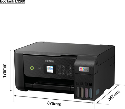 Printer Epson EcoTank L3260, me sistem tank