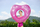 Rreth notues Bestway me zemër me shkëlqim, 91 cm, rozë