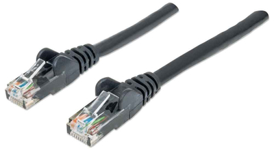 Kabllo rrjeti Intellinet Patch Cord CAT6 UTP, 3m, 100% bakër, i zi