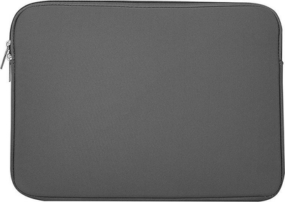 Çantë universale laptopi Hurtel, 15.6", neopren, gri