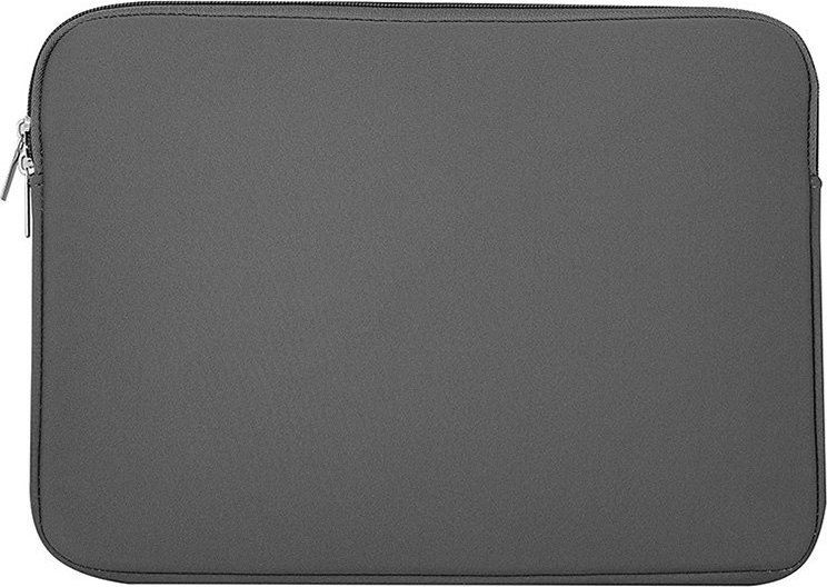 Çantë universale laptopi Hurtel, 15.6", neopren, gri