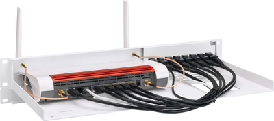 Kllapë rafti Rackmount.IT RM-FB-T3, për Fritz!Box, 19", e zezë