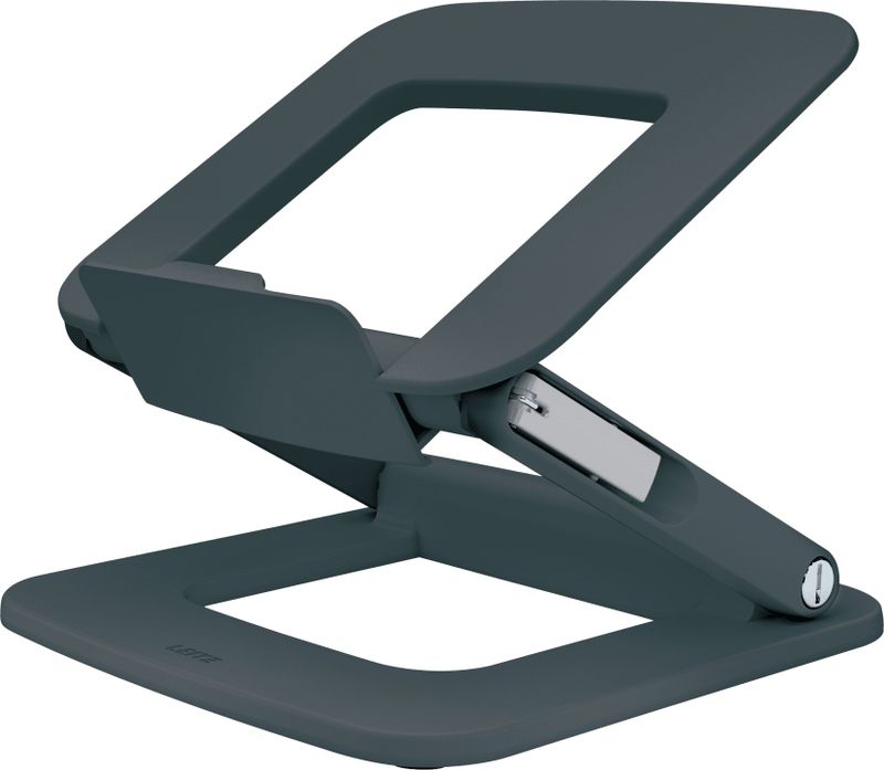 Stendë laptopi Leitz Ergo Adjustable Multi Angle, lartësi e rregullueshme, 80% plastikë e ricikluar, e zezë