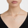 Qafore për femra Swarovski 5636708, 38cm, e argjendtë