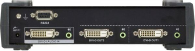 Ndarës video ATEN VS172, 2 porta DVI-D, Dual Link, i zi