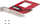 Kartelë adapteri StarTech.com U.3 në PCIe, PCIe 4.0 x4, për SSD 2.5" U.3 NVMe, e zezë