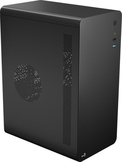 Kuti kompjuteri AeroCool CS-110 Mini Tower, Micro ATX, USB, e zezë
