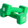 Hantela Pure2Improve Neoprene Dumbbell Set, 2 x 2 kg, që s’rrëshqasin, jeshile