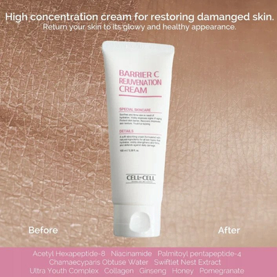 Крем за лице Barrier C Rejuvenation, регенерирачки, хидратантен, 100 ml