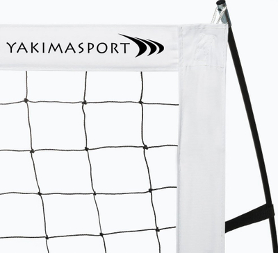 Фудбалска статива Yakimasport Flex Goal 100773, 120x80cm, пренослива, бела