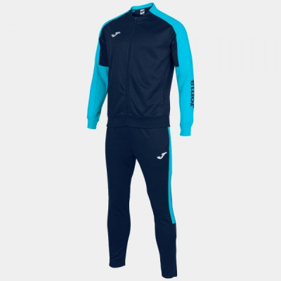 Trenink Joma Eco Championship, poliester i riciklume, uniseks, blu