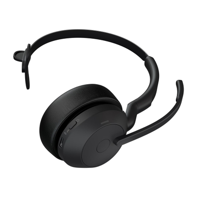 Kufje wireless Jabra Evolve2 55, stereo, me Bluetooth, të zeza