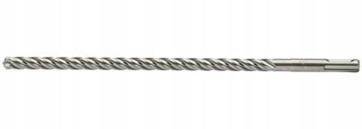 Set spiralësh betoni Luna SDS-PLUS PT Z4, 10x215mm, 10 copë, gri metalik