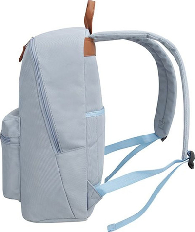 Çantë shpine Bestlife COL Cake, për laptop 15.6", poliester, gri
