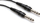 Kabllo audio Hosa Balanced Interconnect, 1/4" TRS në 1/4" TRS, 1.5 m, i zi