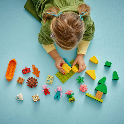 Lodër set kampingu Peppa Pig Camping Trip, figurina, multingjyrësh