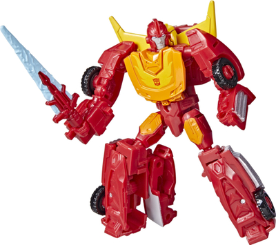 Figurë lodër Transformers Generations Legacy Core Skywarp, 8.5 cm, robot transformues, e zezë vjollcë