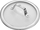 Kapak xhami Ballarini Gli Speciali 75002-902-0, 26 cm, transparent