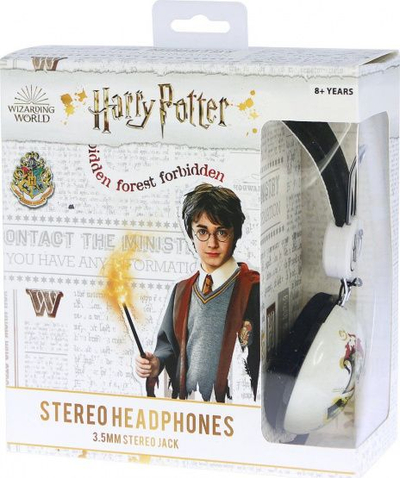 Kufje OTL Harry Potter Hogwarts Crest, stereo, 3.5mm, të zeza
