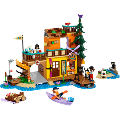 Set lodër LEGO Friends Water Sports at the Camping Camp 42626, 628 pjesë, mbi 7 vjeç, shumëngjyrësh