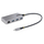 Hub USB C StarTech 3 porta, Gigabit Ethernet, USB 3.0 5Gbps, gri
