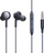 Kufje in ear Perfect Stereo Headset, me mikrofon, jack 3.5mm, të zeza