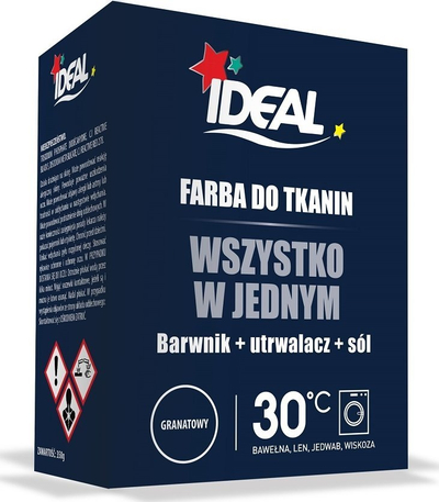 Ngjyrë për rroba Ideal All in One, 350g, navy blue