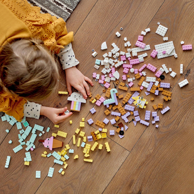 Set ndërtesash LEGO Classic 11028, Creative Pastel Color, 5+, shumëngjyrësh