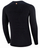 Bluzë termoaktive Brubeck Outdoor Wool Pro, me mëngë t’gjata, merino, e zezë, S
