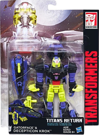 Figurë Pro Kids Transformers Generations Titans Return - Gatorface
