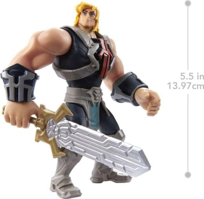 Figurë aksioni Mattel He-Man and the Masters of the Universe, He-Man HBL66, për koleksion, shumëngjyrëshe