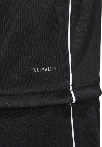 Bluzë trajnimi me mëngë t’gjata Adidas Core 18, për burra, XS, e zezë me të bardha