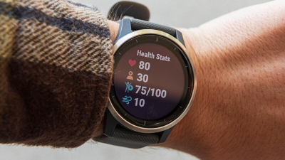 Orë e mençur Garmin VívoActive4S, e zezë/hirtë