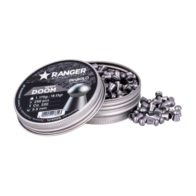 Fishek ajri Ranger Doom Heavy Diabolo, 5.5 mm, 1.175 g, 250 copë