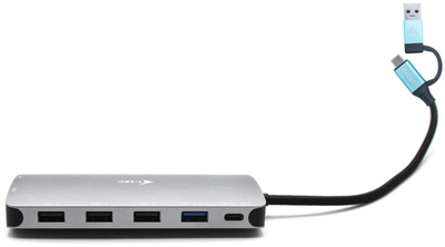 Докинг станица i-tec USB 3.0/USB-C/Thunderbolt 3, 3x Display, LAN, PD 100W