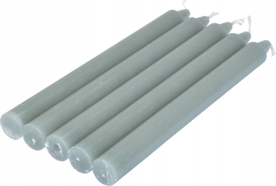 Set qirinjsh klasik pa aromë Homea, 5 copë, 20 cm, gri