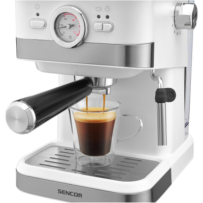 Makinë kafeje Sencor Espresso, SES 1720WH, e bardhë