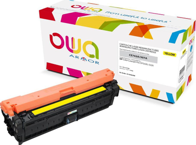 Toner printeri OWA Armor K15586OW, zëvendësues, i verdhë
