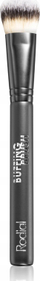 Четка за шминкање FURR The Buffing Brush, за пудра и прајмер, меки влакна, црна
