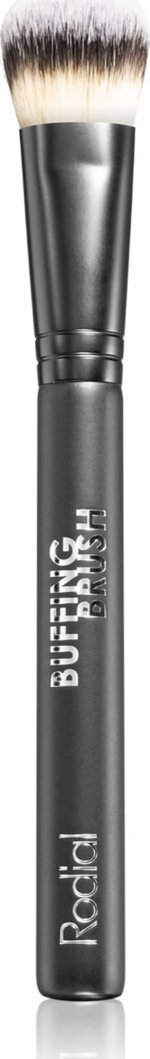Четка за шминкање FURR The Buffing Brush, за пудра и прајмер, меки влакна, црна