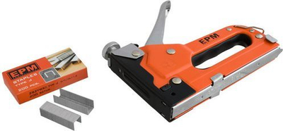 Pajisje shpuese EPM UPHOLSTERY STAPLER J14 E-400-4051, 4mm -14mm, portokalli