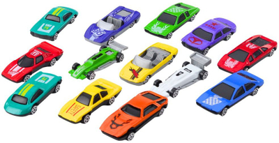 Set vetura lodër Spring Loaded, 25 vetura, shkalla 1:64, shumëngjyrëshe