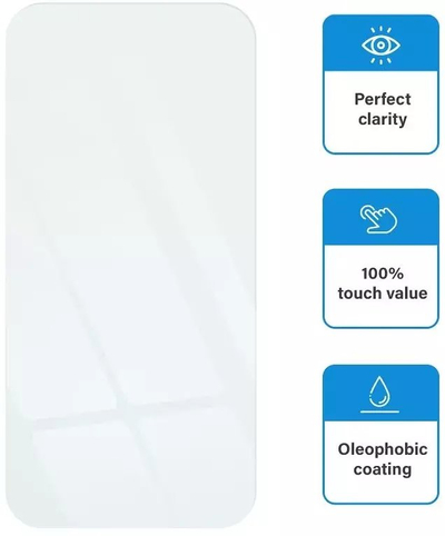 Mbrojtëse ekrani xham i fortë (Tempered Glass) për Realme 15 / 15 Pro, 9H, transparente