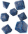Set zare Elvish Cobalt and Silver, dizajn elfar, kobalt me argjend
